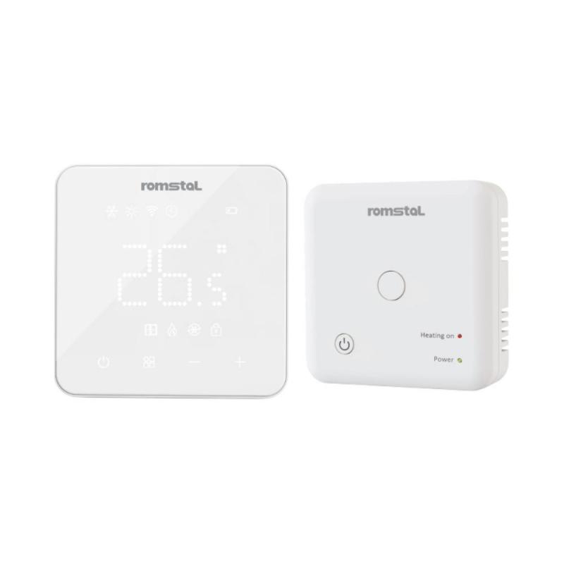 Програмований кімнатний термостат Romstal EcoHeat 500, Wi-Fi